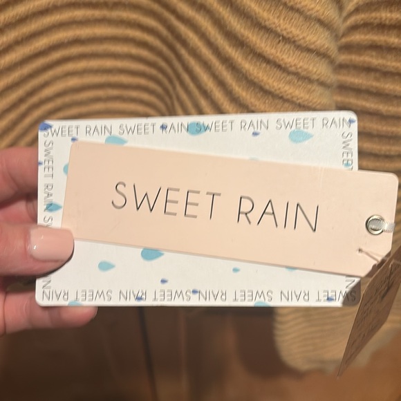 Sweet rain ribbed crop top sweater long sleeve new with tags women’s size small - Picture 4 of 6